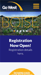 Mobile Screenshot of gowestsummit.com